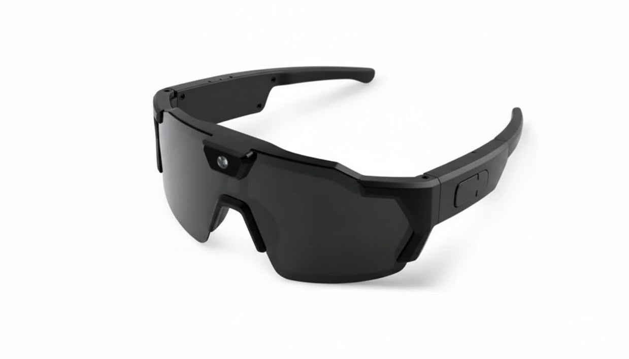 Sportowe okulary z funkcją nagrywania (Czarne)